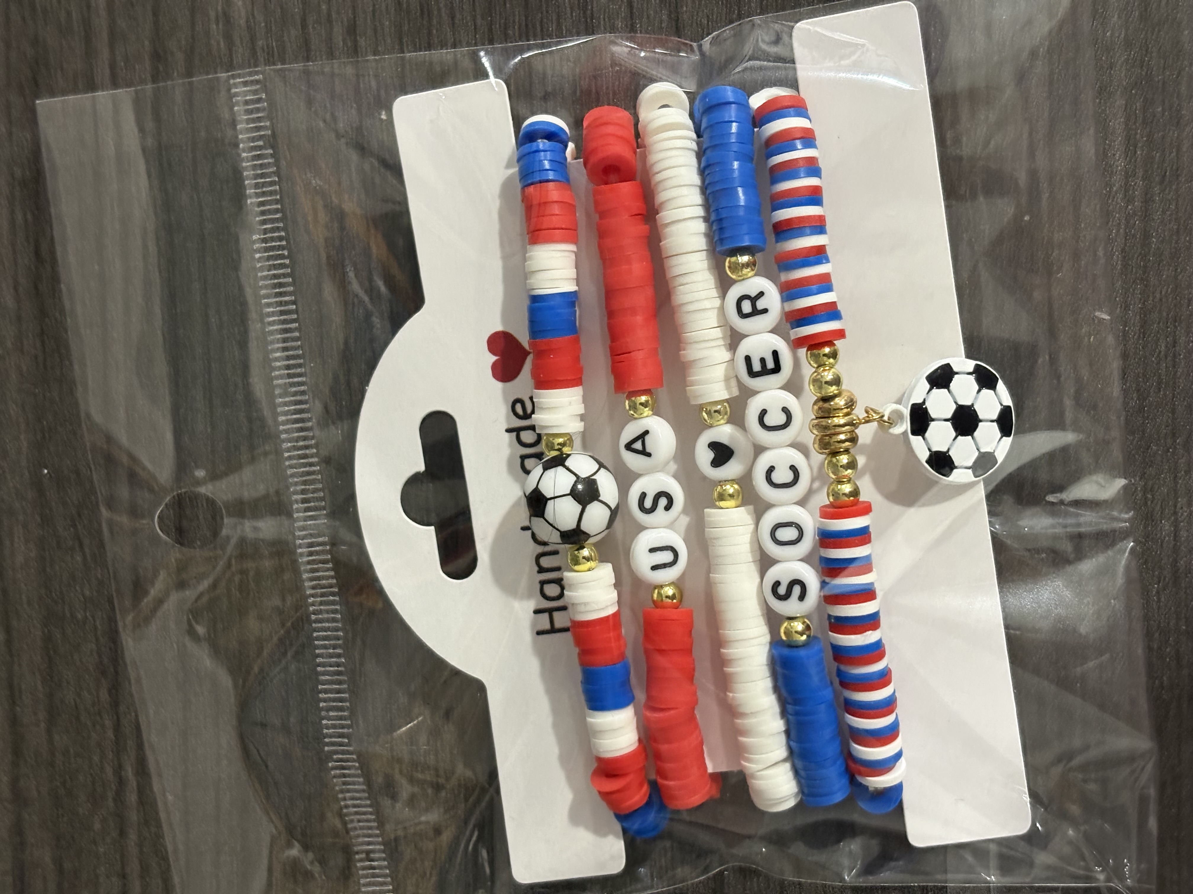 Customer photo of USA Soccer bracelets