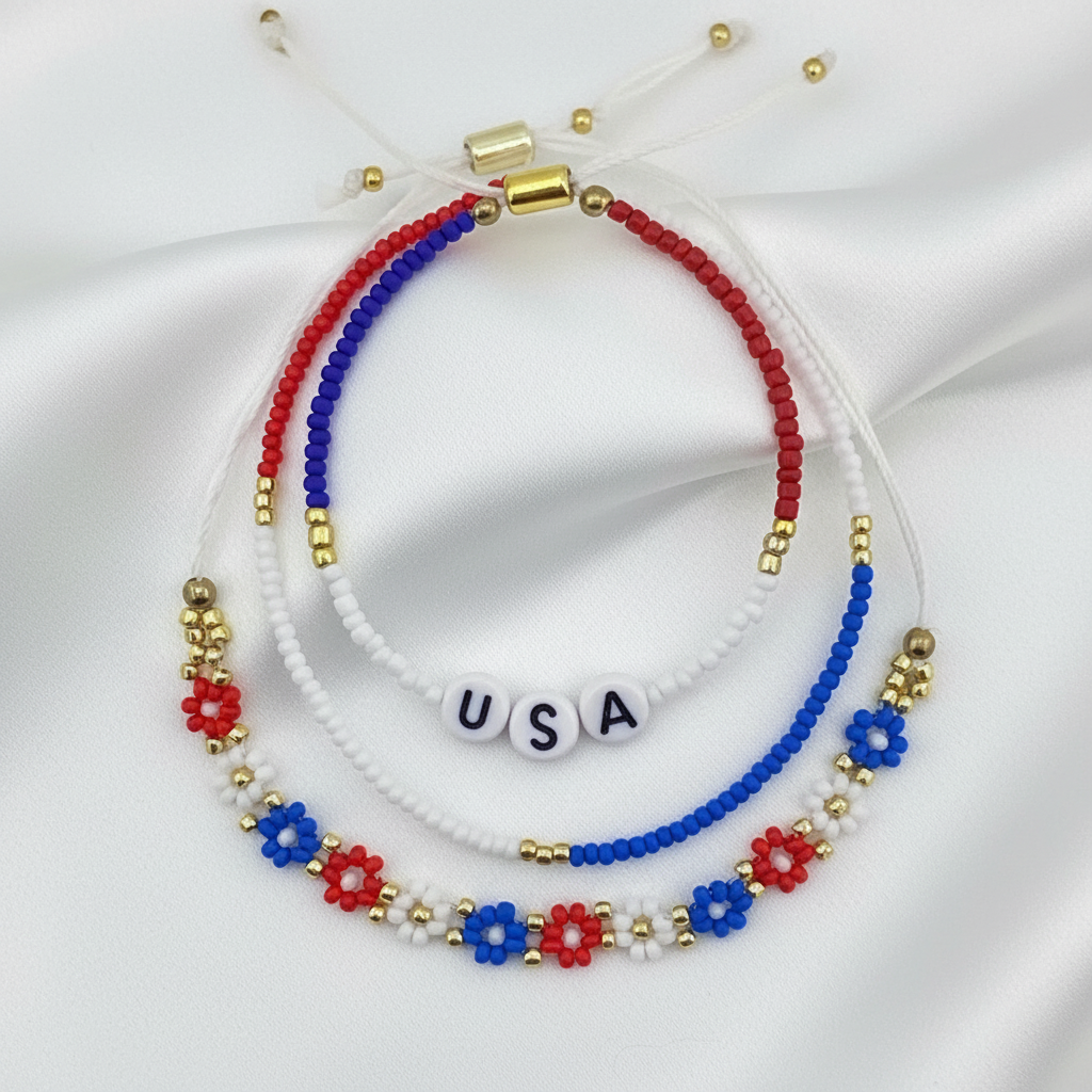 Celebrate USA 250th Anniversary Bracelet